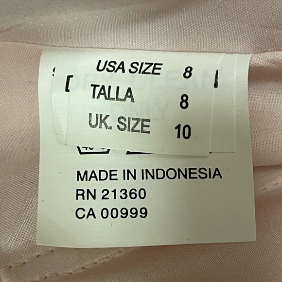 David’s Bridal - Mori Lee by Madeline Gardner Bridesmaid Dress - Picture 4 of 5